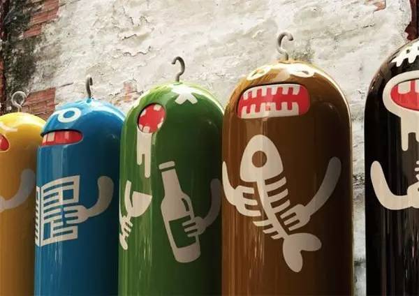 创意垃圾桶有盖,创意垃圾桶可爱