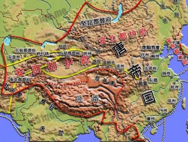 大唐军队安西军,大唐安西军变迁史