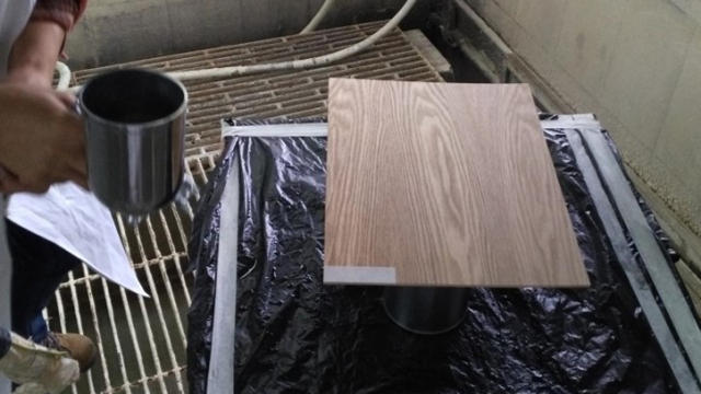 水性木器漆修色全部过程,水性木器漆白色涂出来是什么效果