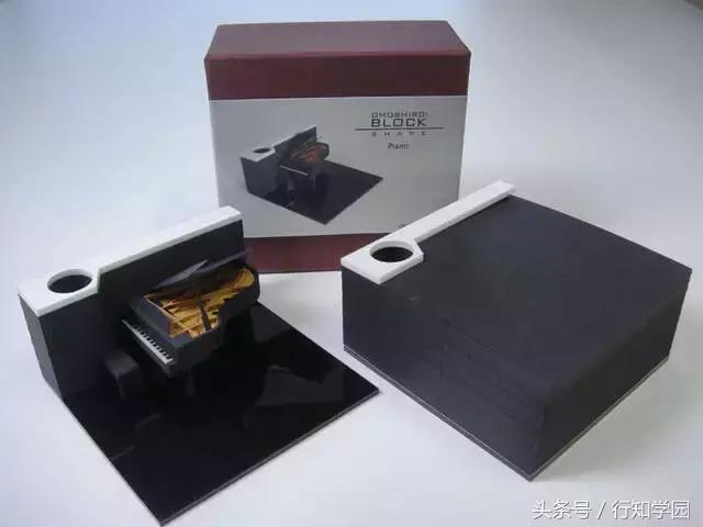 岛国新一创意文具!便条纸里藏着一个清水寺?