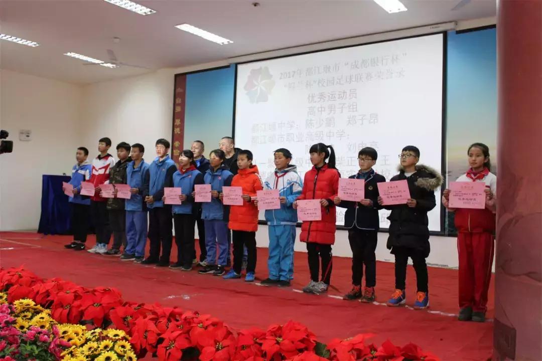 都江堰足球比赛,都江堰市第八届校园足球联赛