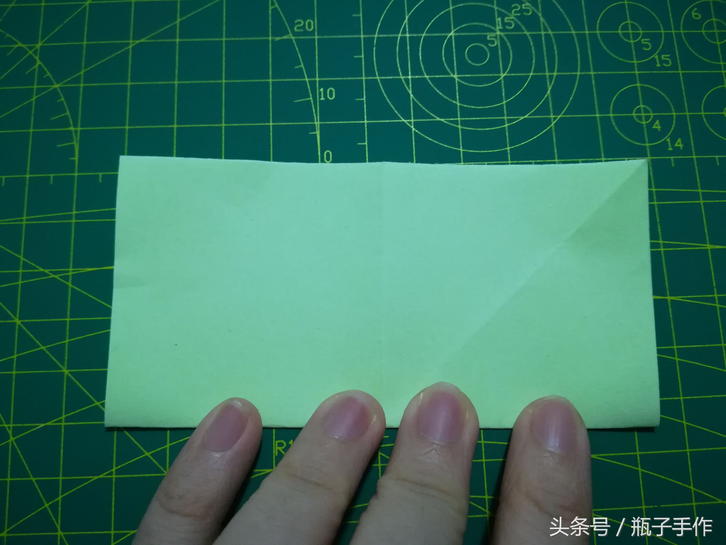 手工diy折纸ins蝴蝶结,手工折纸蝴蝶结详细慢教程