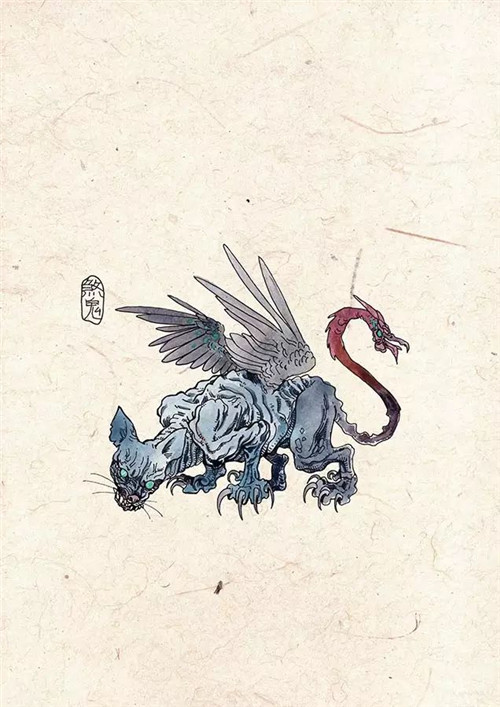 中国百鬼图魑魅魍魉,中国百鬼录伥鬼