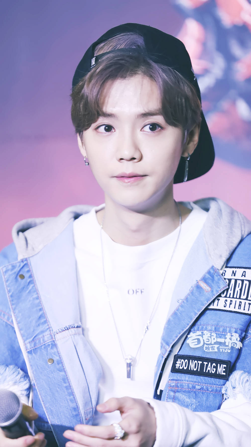 鹿晗手机壁纸樱花鹿,鹿晗壁纸手机超清全面屏