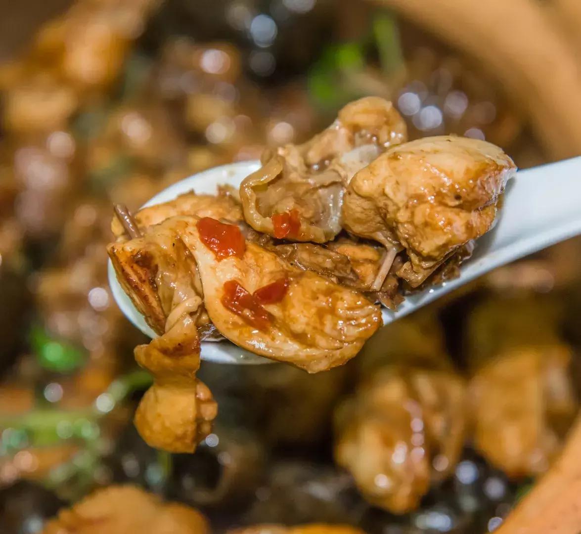 同福路金辉田螺鸡煲地址,同福西田螺鸡煲