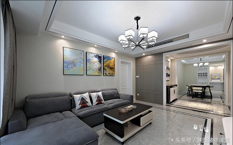 140平方房子轻奢现代,140平米现代35万