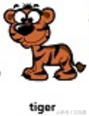 20个动物英语单词,2-8岁儿童学动物英文单词