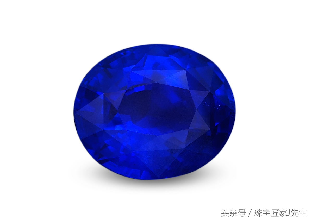 如何通过肉眼判断皇家蓝色蓝宝石,用放大镜怎么鉴定蓝宝石