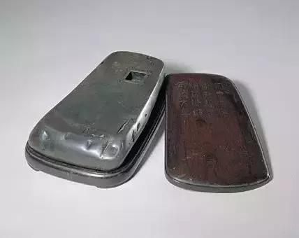 故宫博物院藏乾隆御用朱批砚,故宫博物院藏乾隆御用朱批紫砂砚