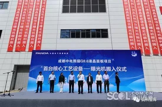 中国大陆面板产线的投资情况,新增十条生产线