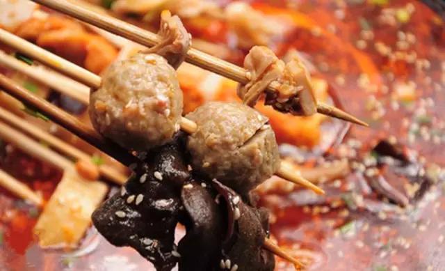 西安最好吃的冷热串串,西安人气最旺的冷锅串串