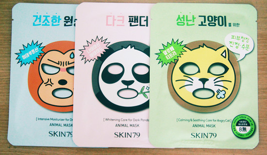 韩国动物面膜图片大全,韩国snp动物面膜价格