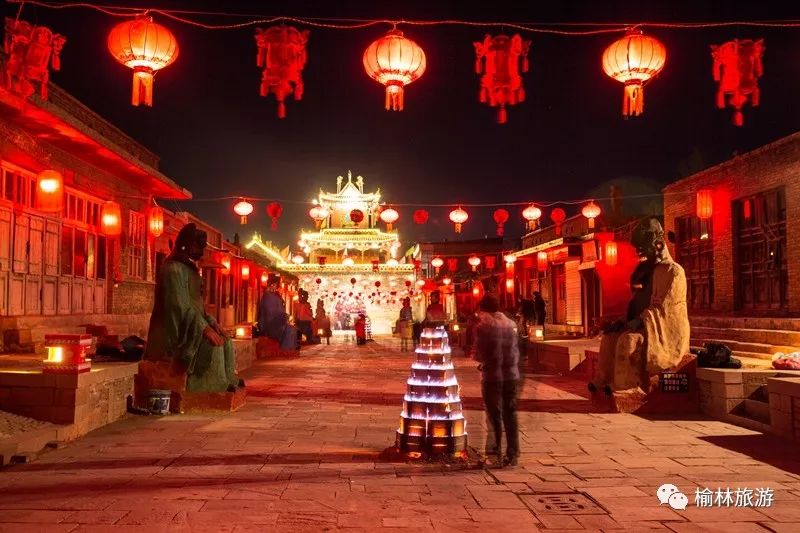 陕西榆林过大年活动,陕北榆林过大年老街秧歌安排