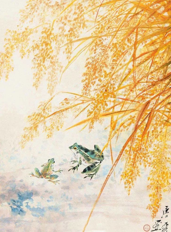 唐云早期花鸟作品欣赏,唐云先生花鸟条幅全集