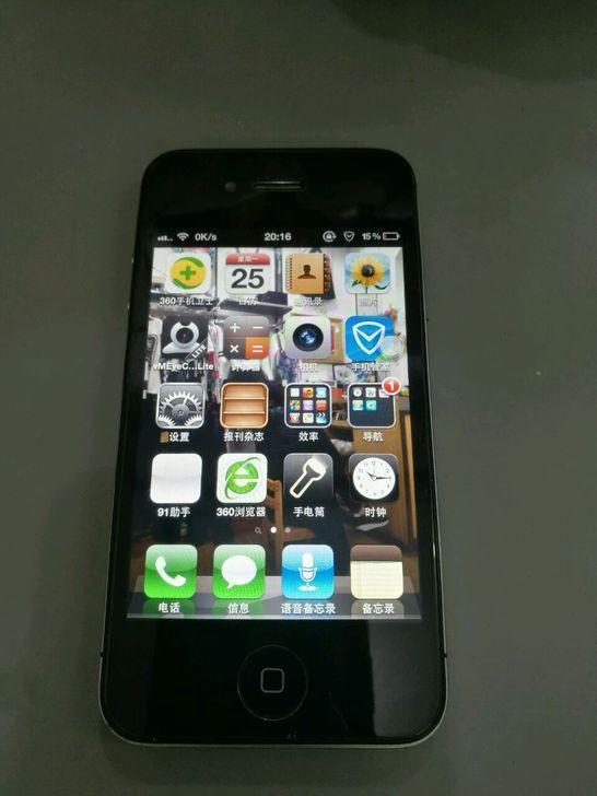 iphone4sios越狱,100块买来的iphone4s