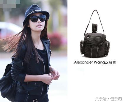 江疏影双肩包,恋爱先生里面的背包