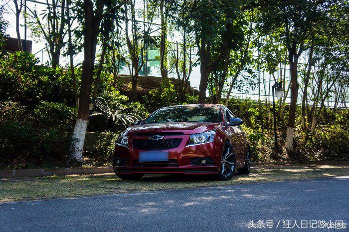 雪佛兰科鲁兹大灯改装小透镜led灯,17款雪佛兰科鲁兹改透镜大灯