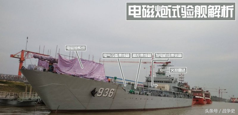 中国现役军舰电磁炮上舰,中国海军新型黑科技武器