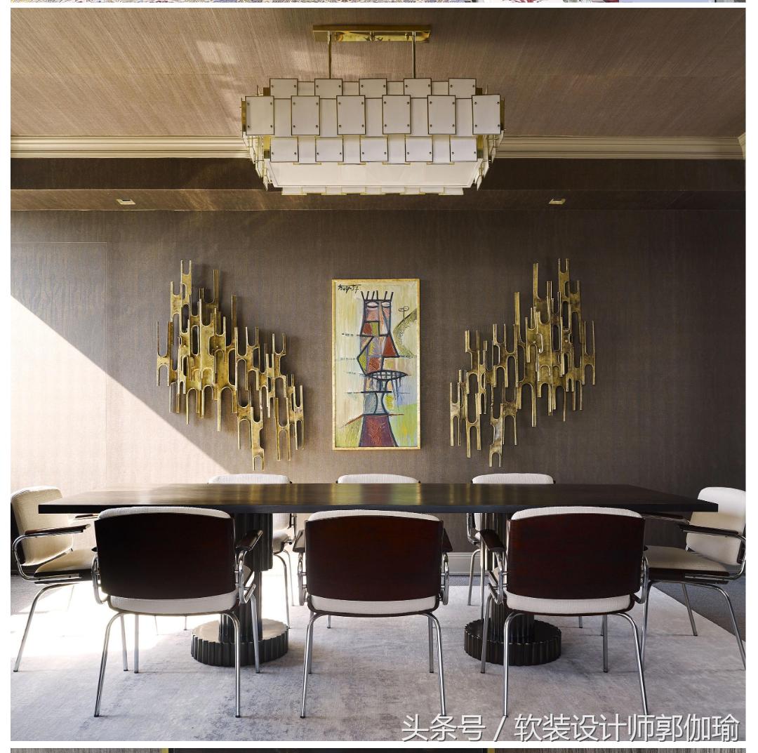 黑白灰软装设计搭配,浓郁紫色高级感软装搭配图片