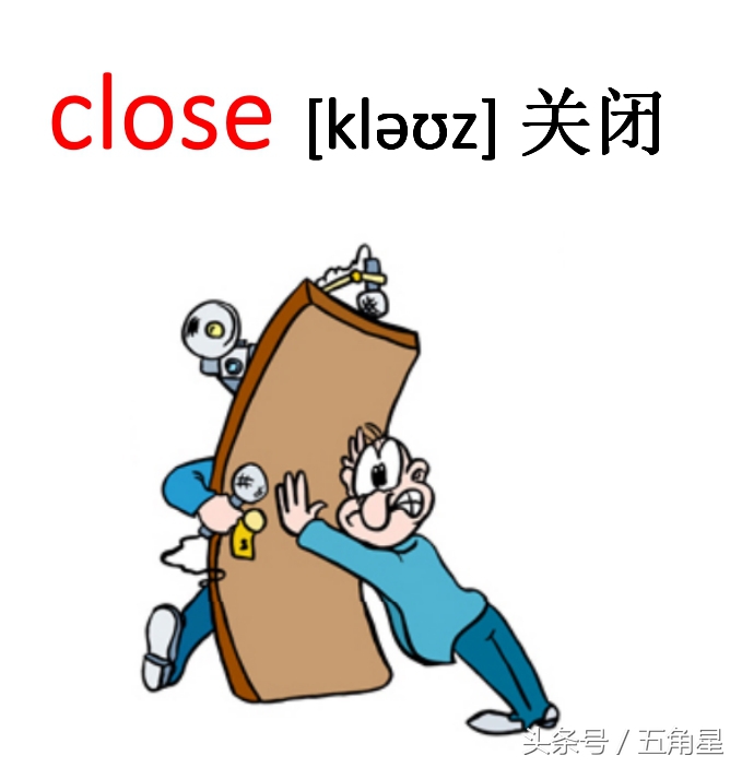 小学英语单词图像记忆法,英语单词看图记忆法