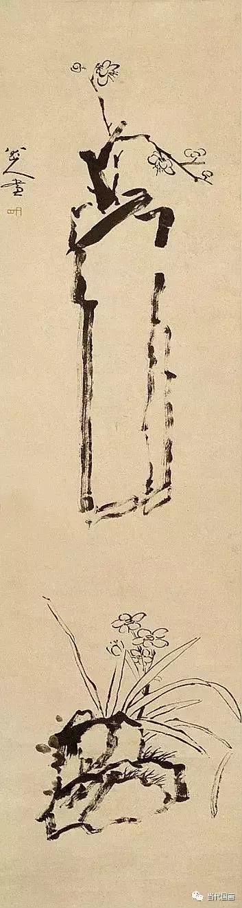 董寿平画兰花高清图,郭方颐画兰花作品图片