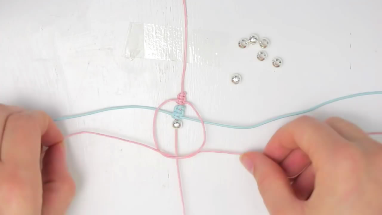 超简单的手链编织,简单而实用的手链编织教程