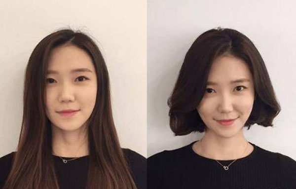 国字脸女生适合的发型,国字脸女生适合的发型烫发