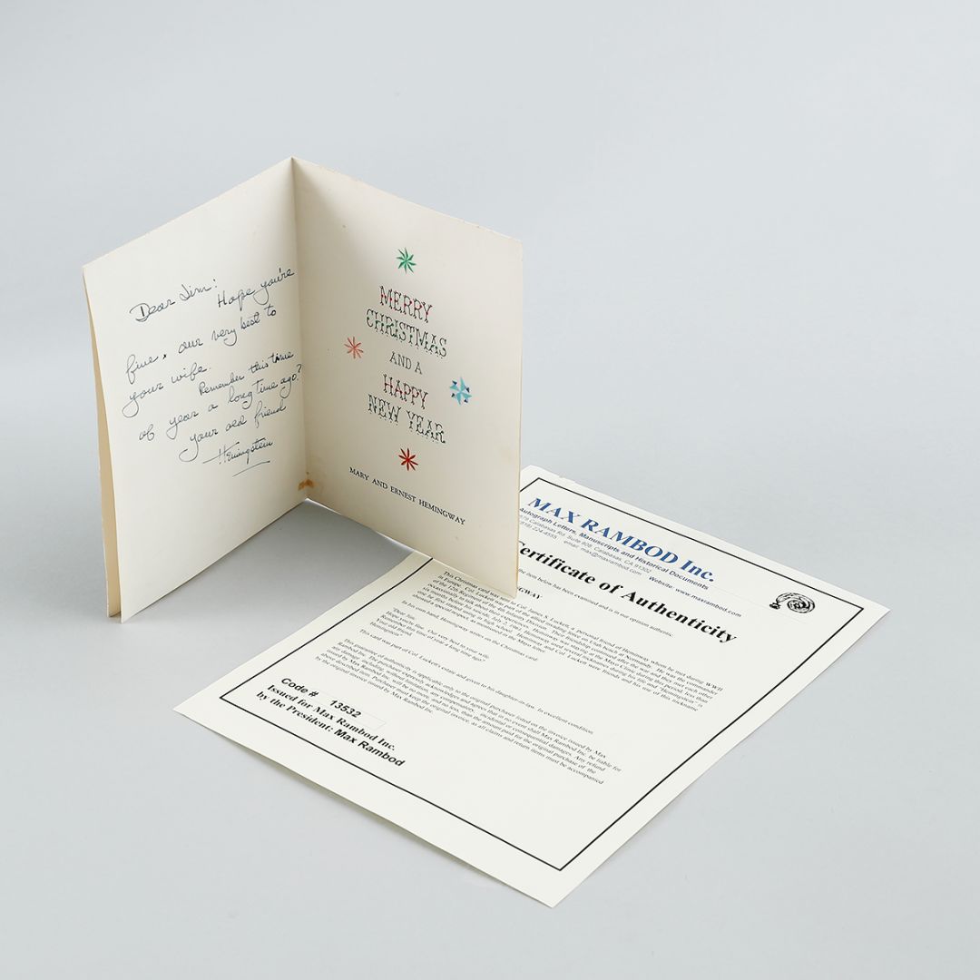 海明威贺炜,海明威元旦