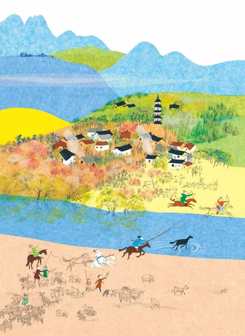 为什么我们都爱花木兰，这本中英艺术家合作的图画书细细向你道来丨读书者说