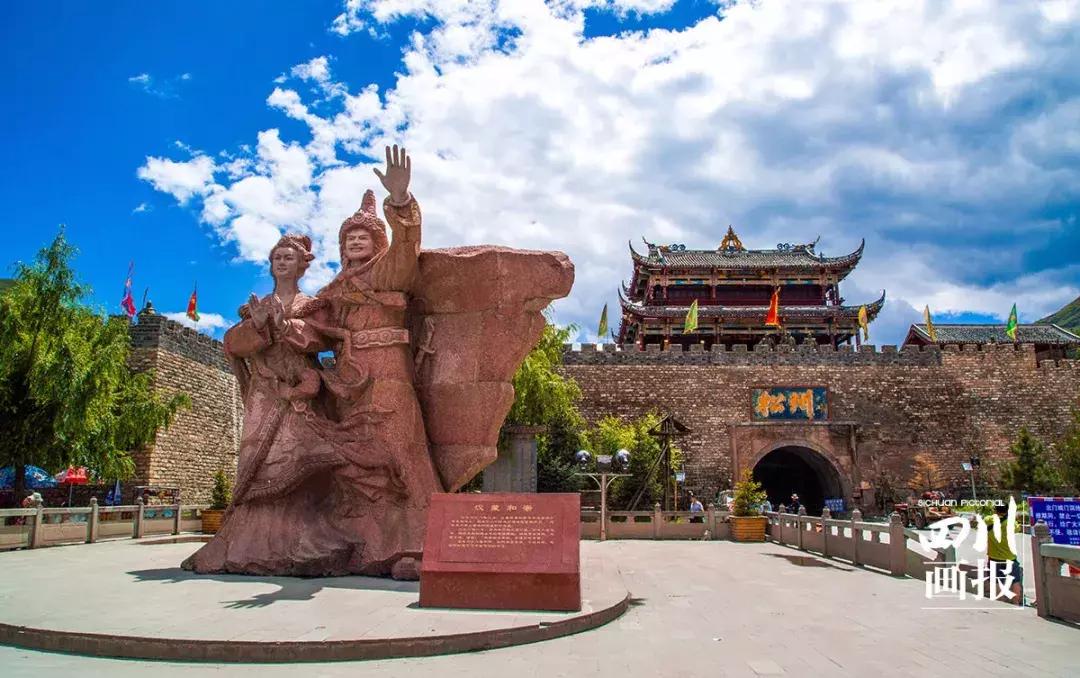 黄龙溪古镇松潘古城,成都的松潘古城简介