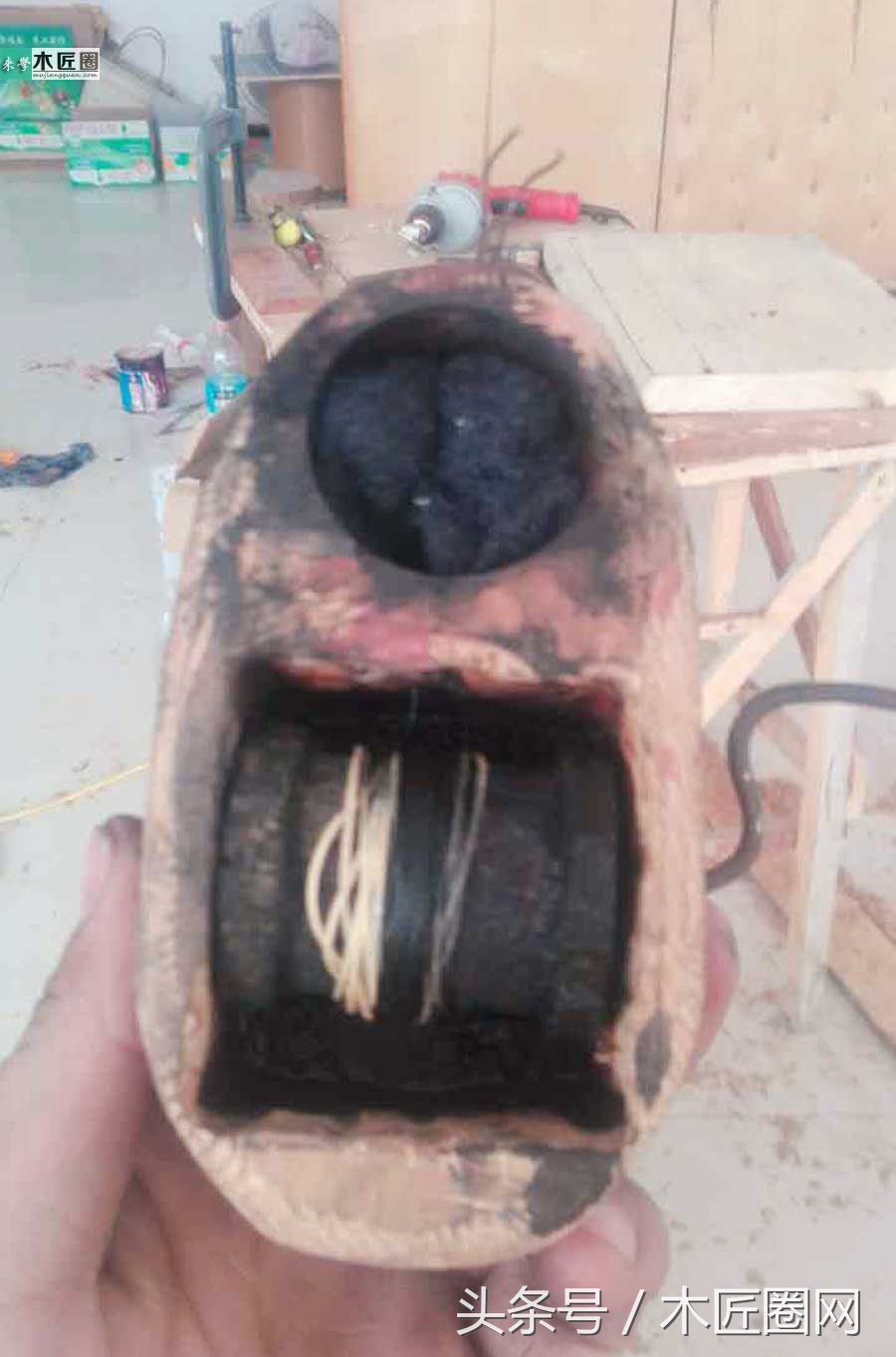 木匠用墨斗制造方法,木工墨斗制作全过程