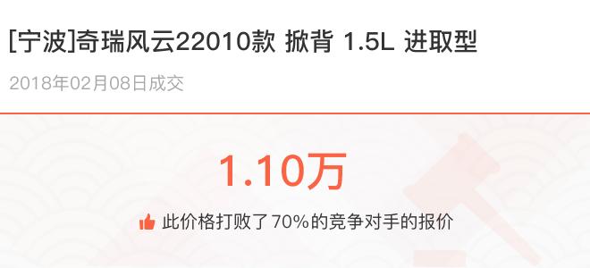 2万多的奇瑞风云2,奇瑞风云2裸车价6万