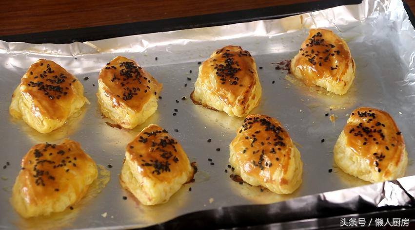 蛋挞皮可以做榴莲酥吗,蛋挞皮新吃法凤梨酥