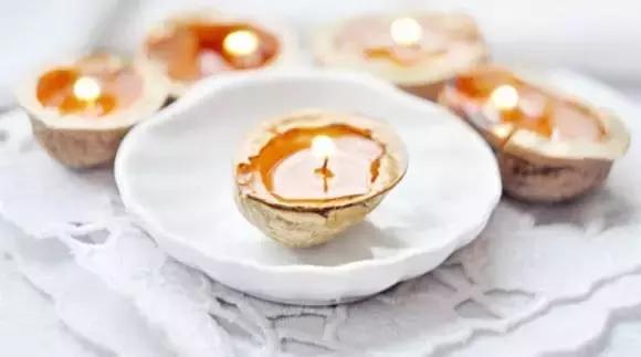 吃完果仁，也不能放过剩下的果壳，幼儿园手工装修