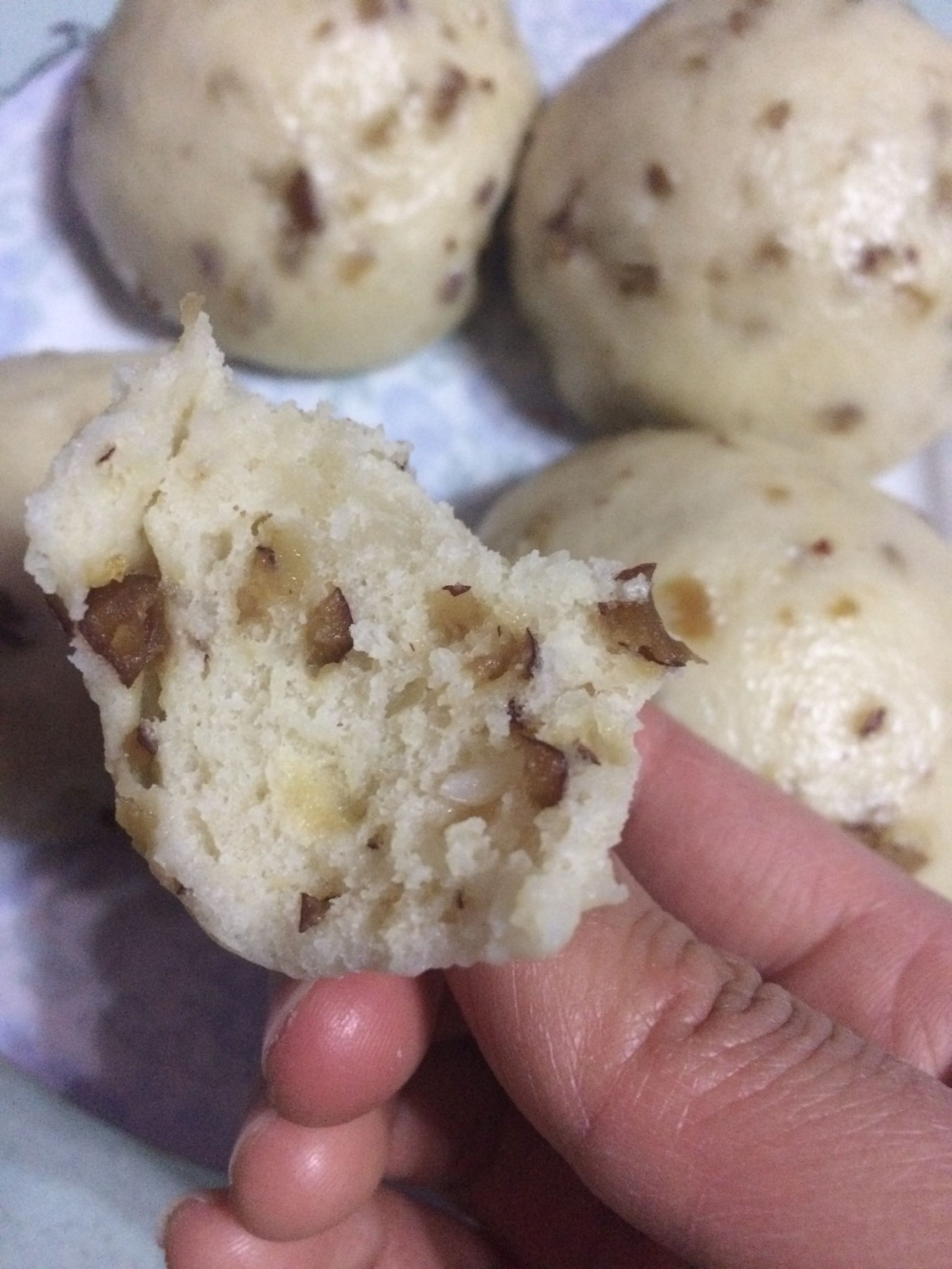 小米面红枣山药馒头最简单的做法,山药红枣馅馒头