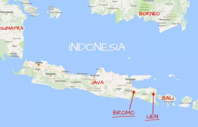 终极火山体验：在爪哇之巅，遇见蓝色地狱之火
