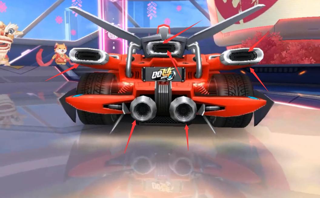 qq飞车手游所有a车图,qq飞车手游特效最夸张的a车