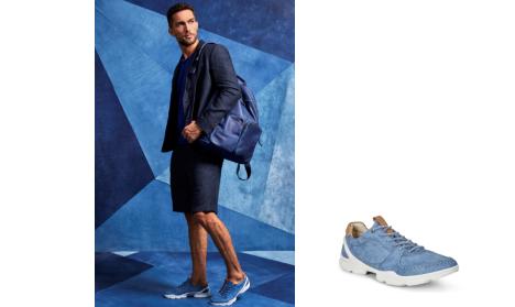 ecco蓝色皮,eccoindigo