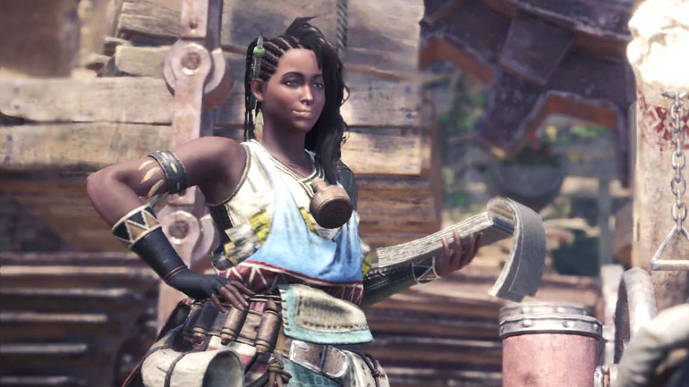 怪物猎人世界日语配音,怪物猎人世界接待员声优