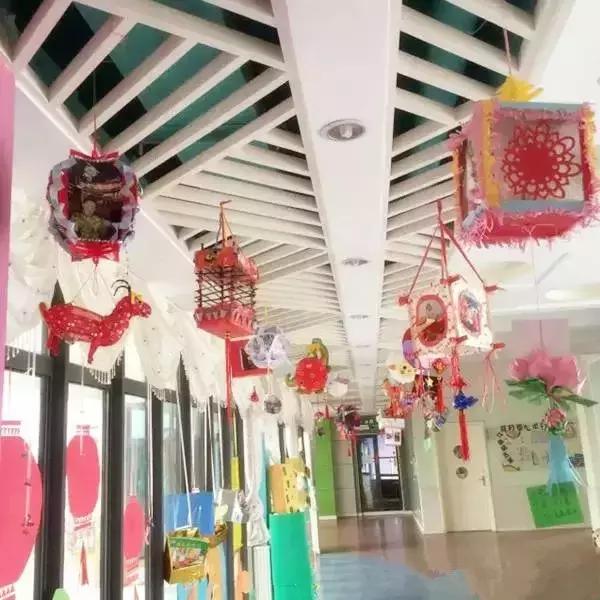 元宵节主题墙亲子作品,元宵节怎么装饰作品墙