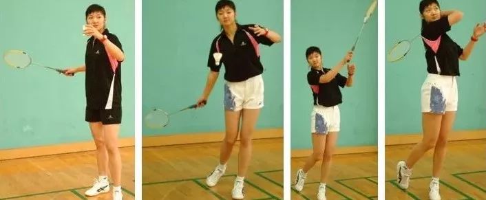 最快的高远球,站立式发高远球