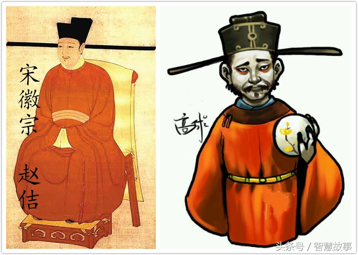 足球历史第一人高俅,高俅踢蹴鞠的图片