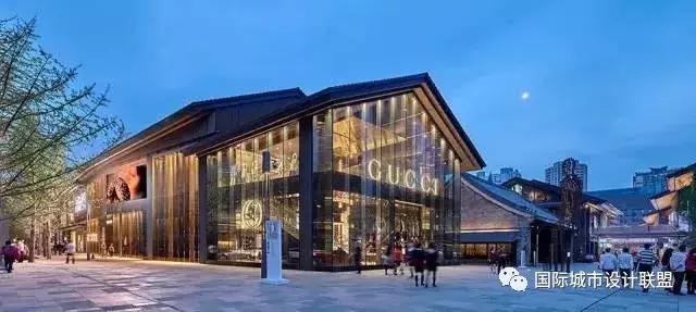 太古里街区效果图,经典block街区设计