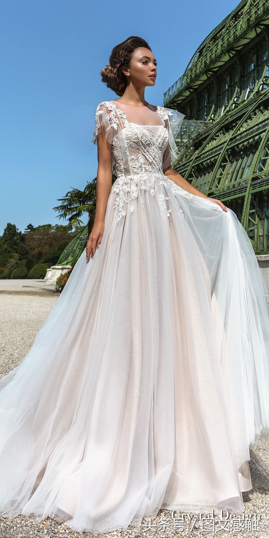 白银婚纱礼服设计,玫瑰婚纱礼服设计