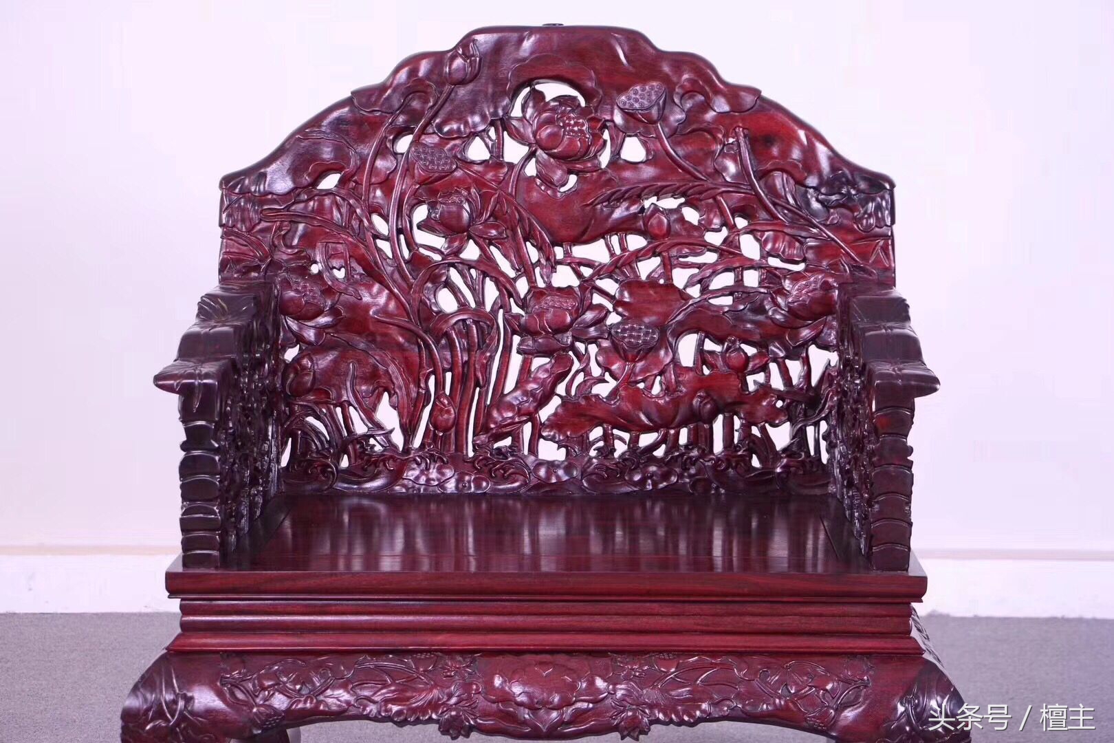 故宫典藏罗汉床,故宫博物院的荷花床