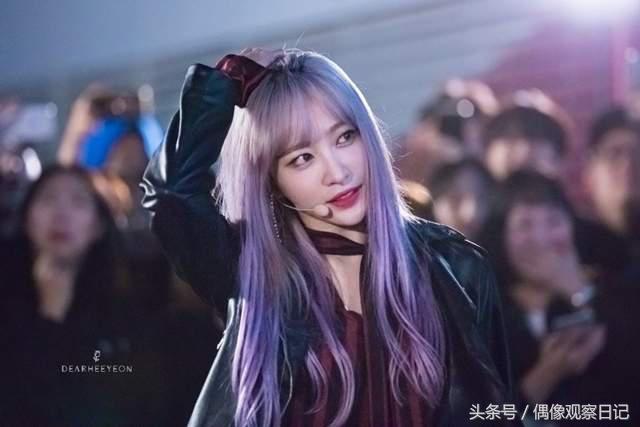 exidhani颜值,hani新发色