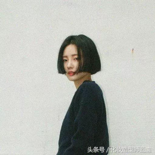 内扣外翻层次发型短发,女生短发泡面头适合什么发型