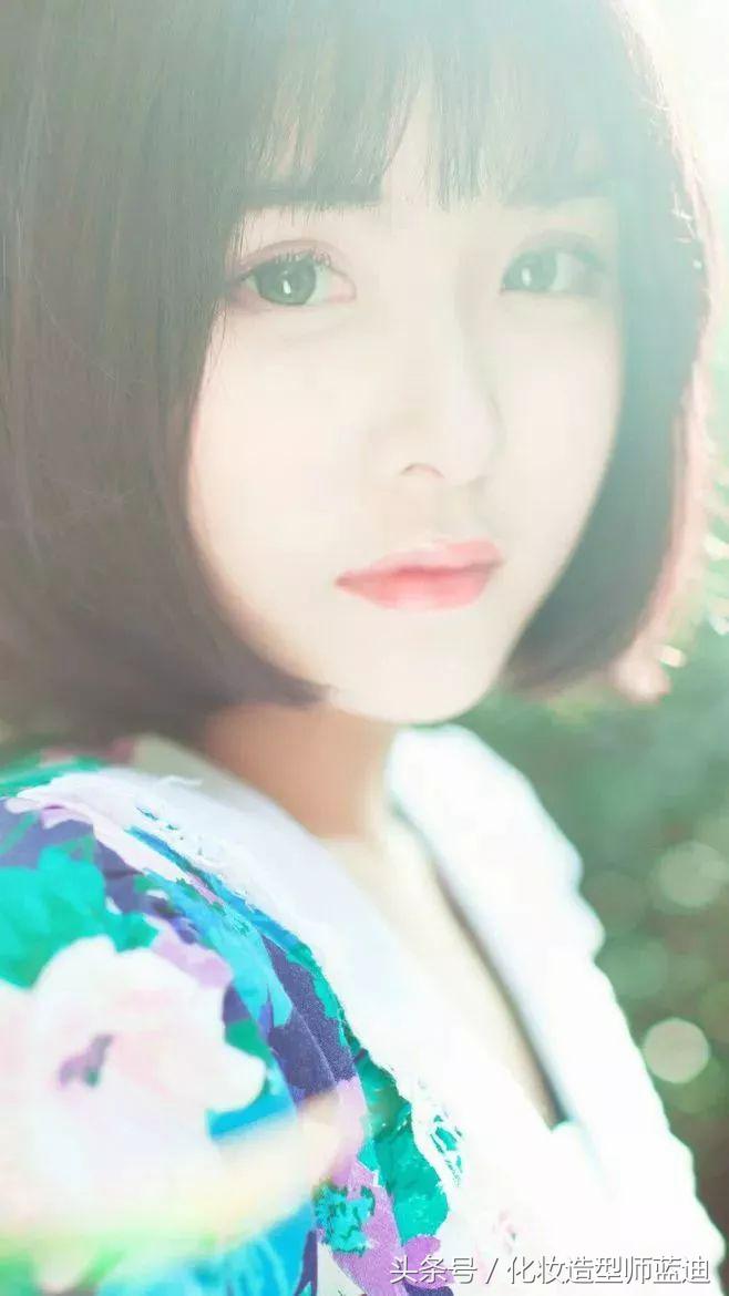 内扣外翻层次发型短发,女生短发泡面头适合什么发型