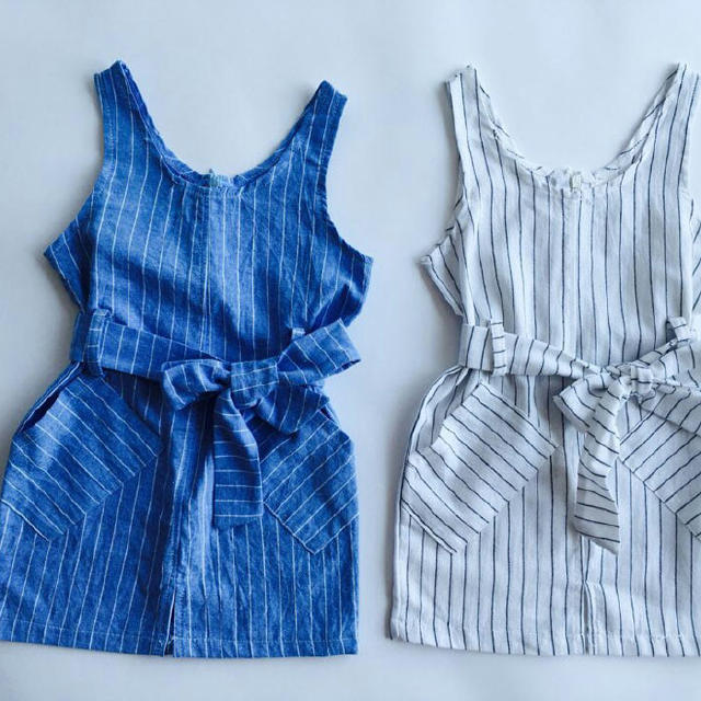 女宝牛仔背带裙亲子装,森系背带裙穿搭宝宝