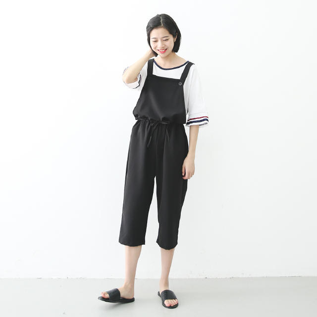 减龄背带裤夏季儿童,童趣古着牛仔背带裤